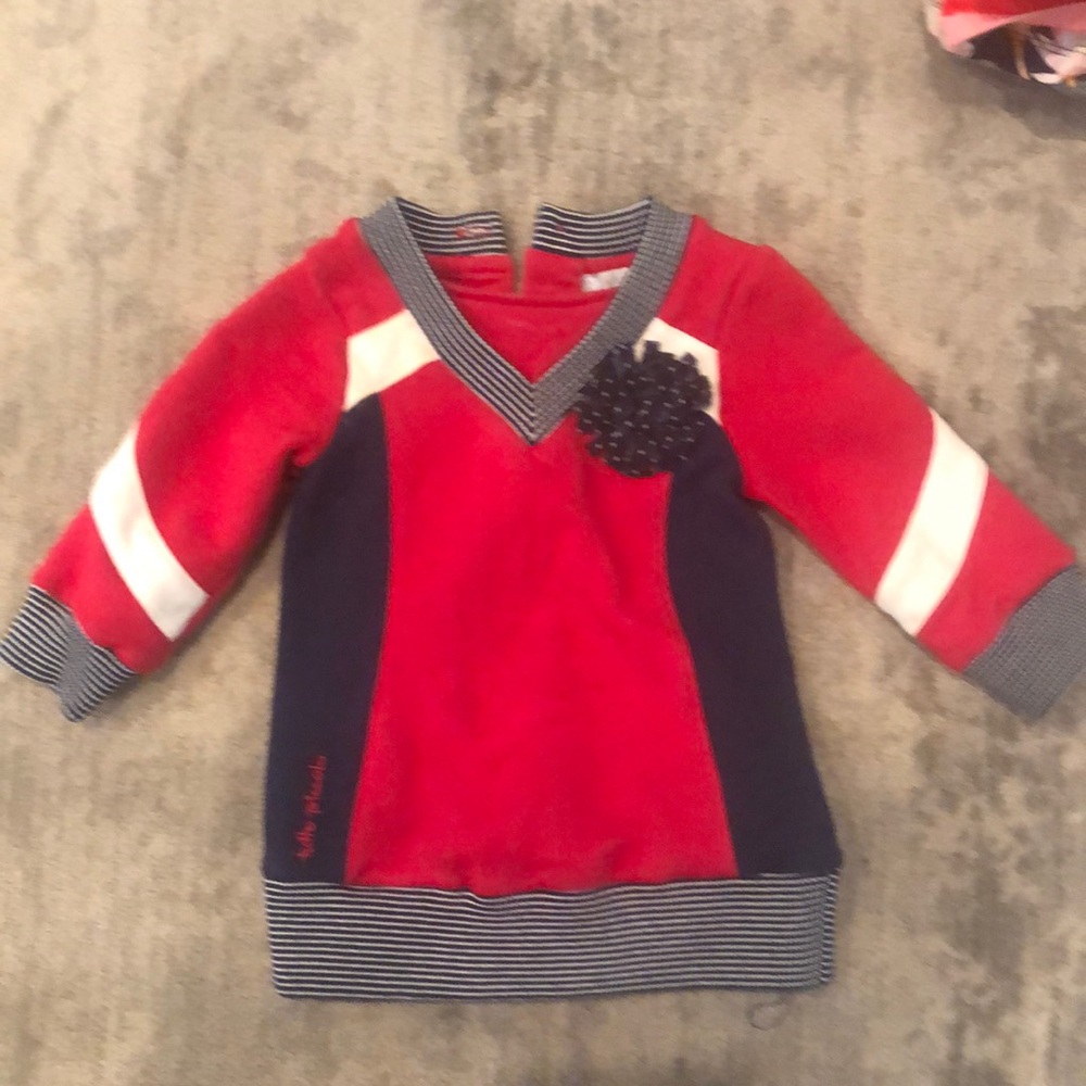 Gorgeous red white and blue tutto piccolo with cute details